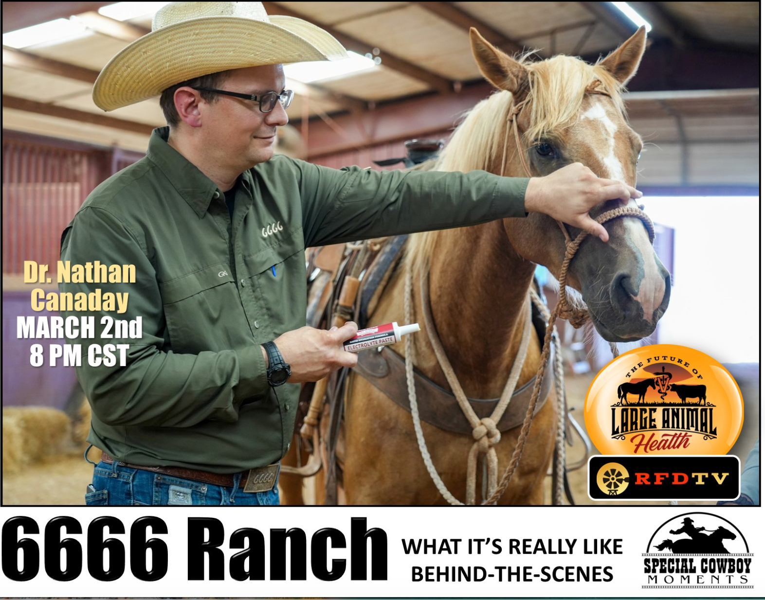 Dr. Nathan Canaday, 6666 Ranch, western lifestyle event marketing and brand activation by Branded Arrow Marketing