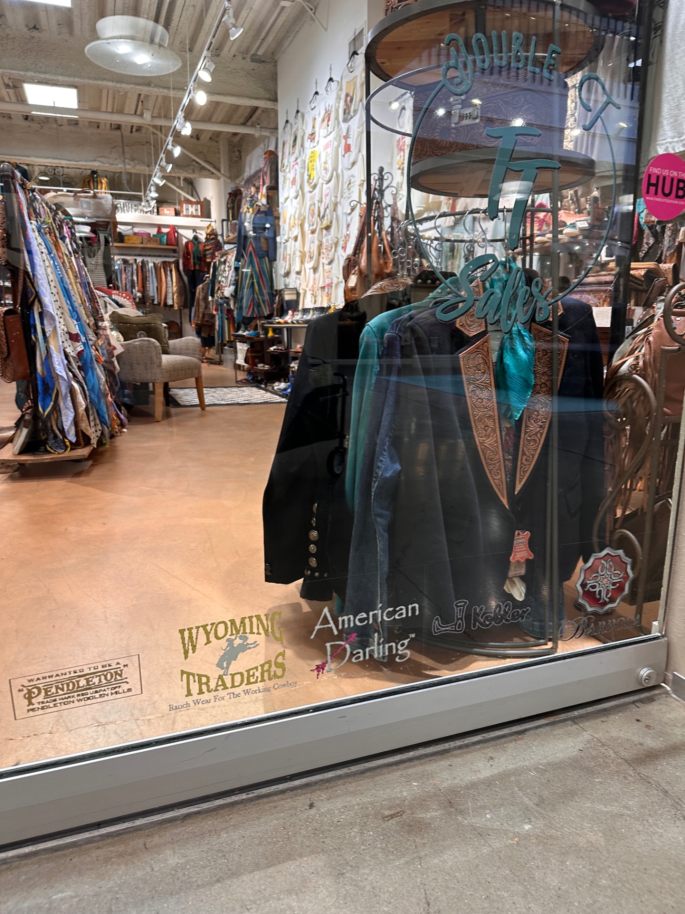 Double T Sales Storefront, western lifestyle event marketing and brand activation by Branded Arrow Marketing