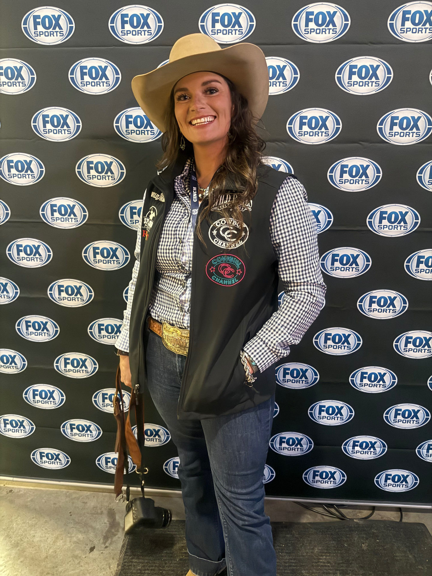 Fox Sports Backdrop, western lifestyle event marketing and brand activation by Branded Arrow Marketing