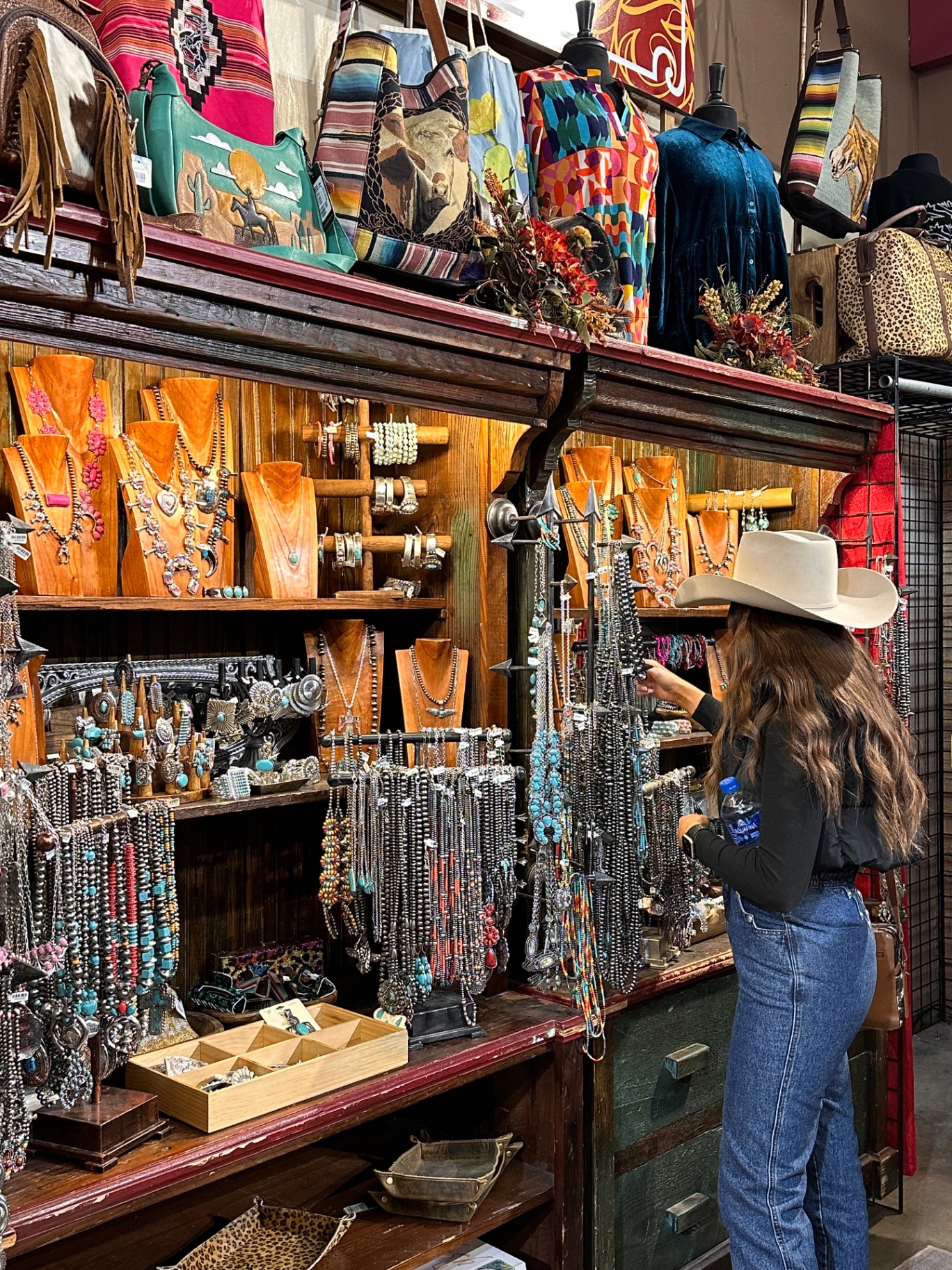 Jewelry Display, western lifestyle event marketing and brand activation by Branded Arrow Marketing