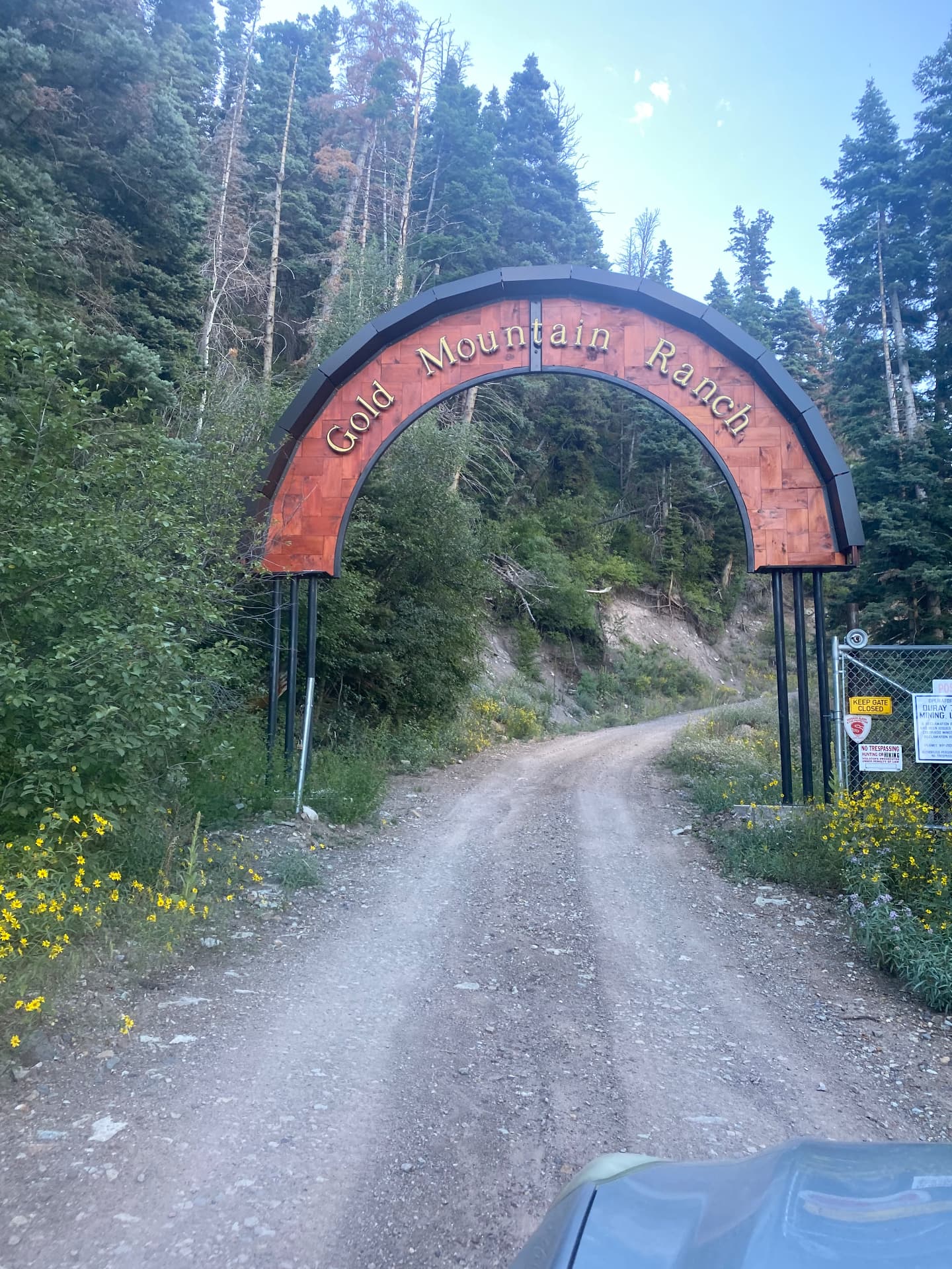 Gold Mountain Ranch Entrance, western lifestyle event marketing and brand activation by Branded Arrow Marketing