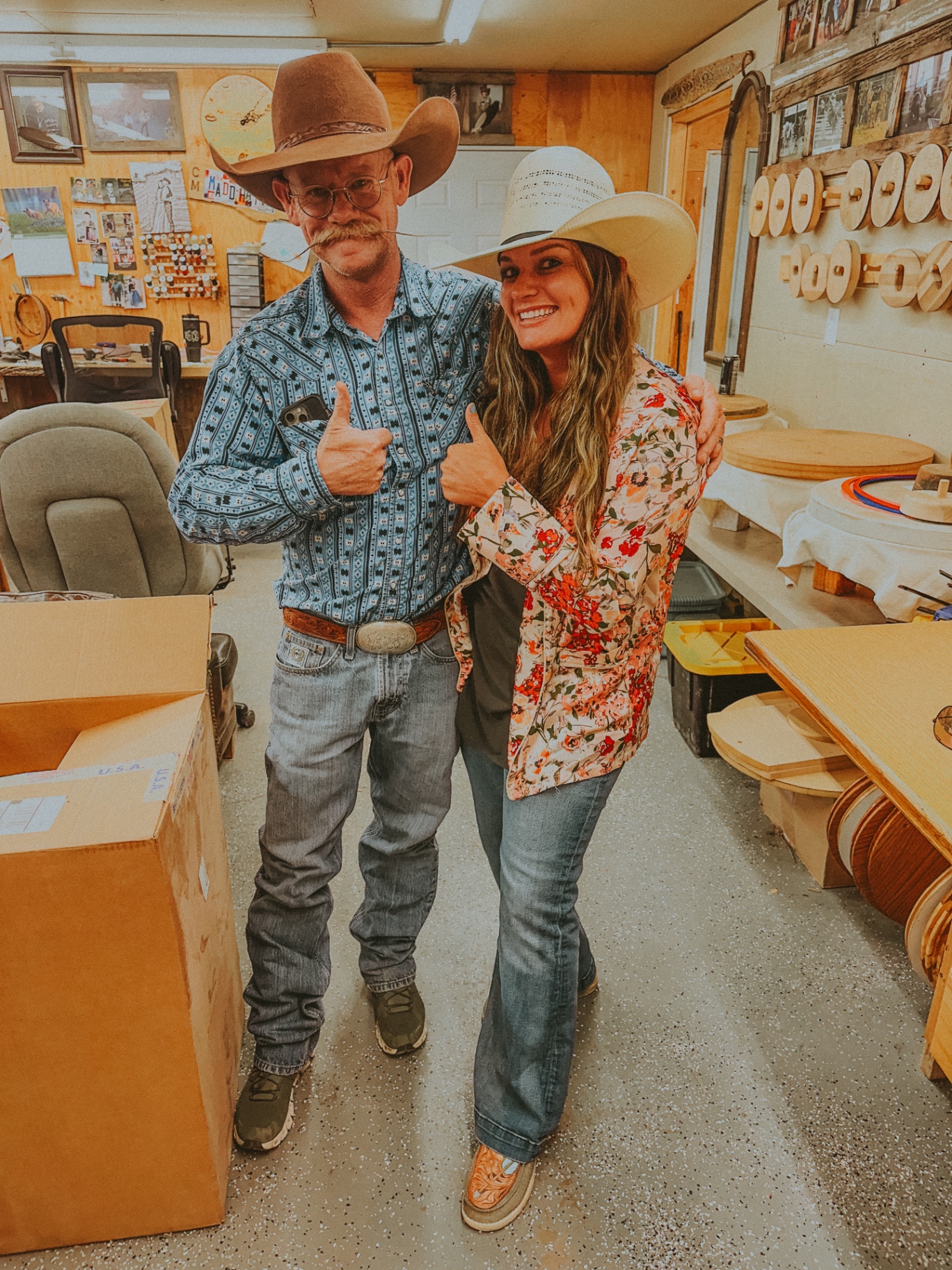 Hatmaker Workshop Visit, western lifestyle event marketing and brand activation by Branded Arrow Marketing