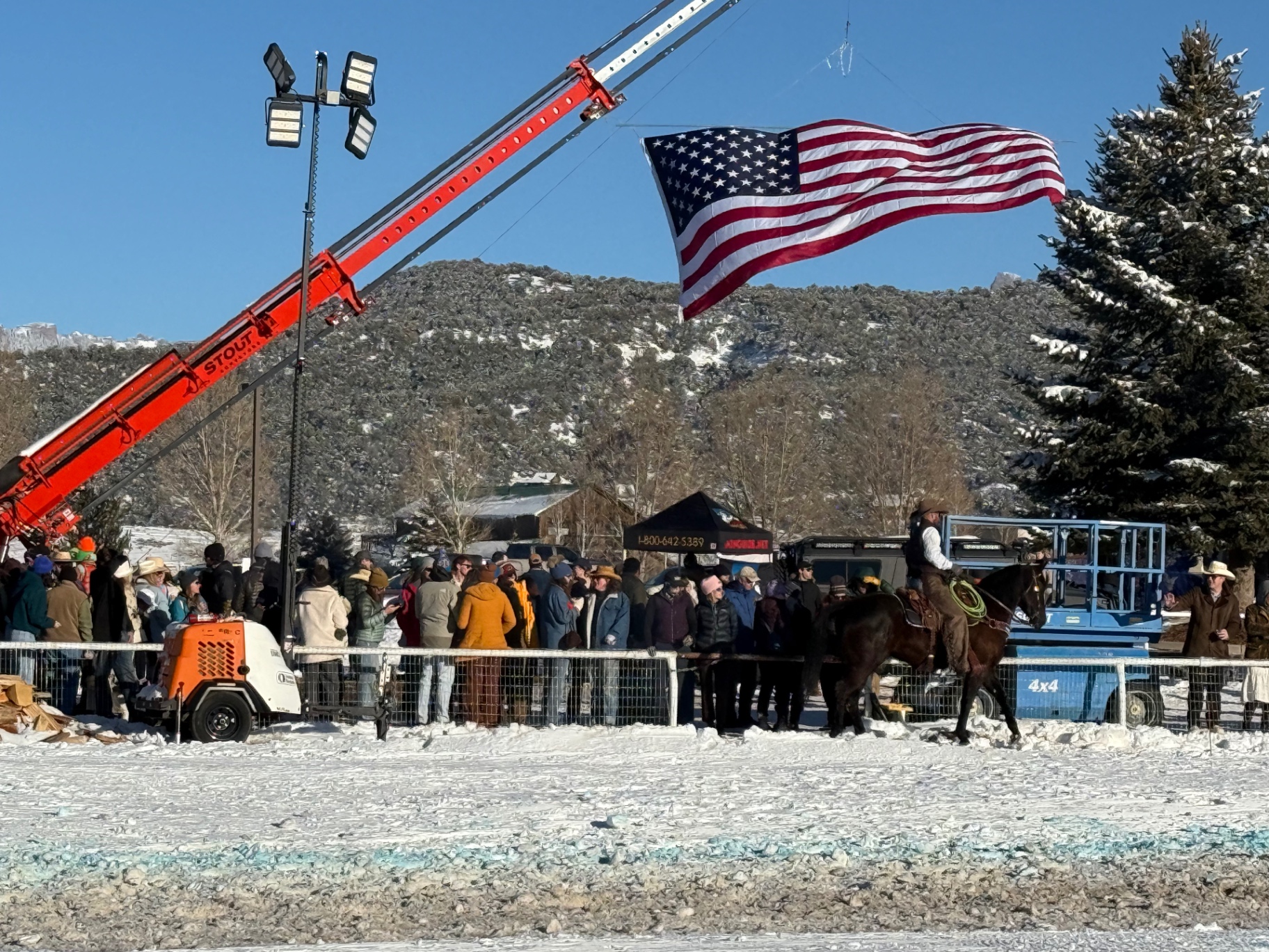 Rodeo Flag Ceremony, western lifestyle event marketing and brand activation by Branded Arrow Marketing