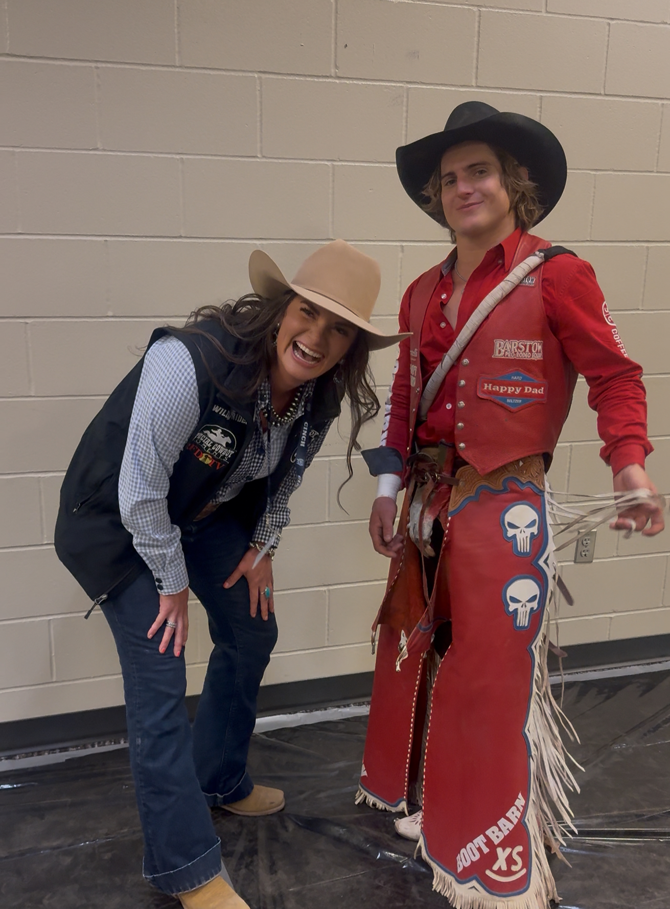 Interviewing a Rodeo Athlete, western lifestyle event marketing and brand activation by Branded Arrow Marketing