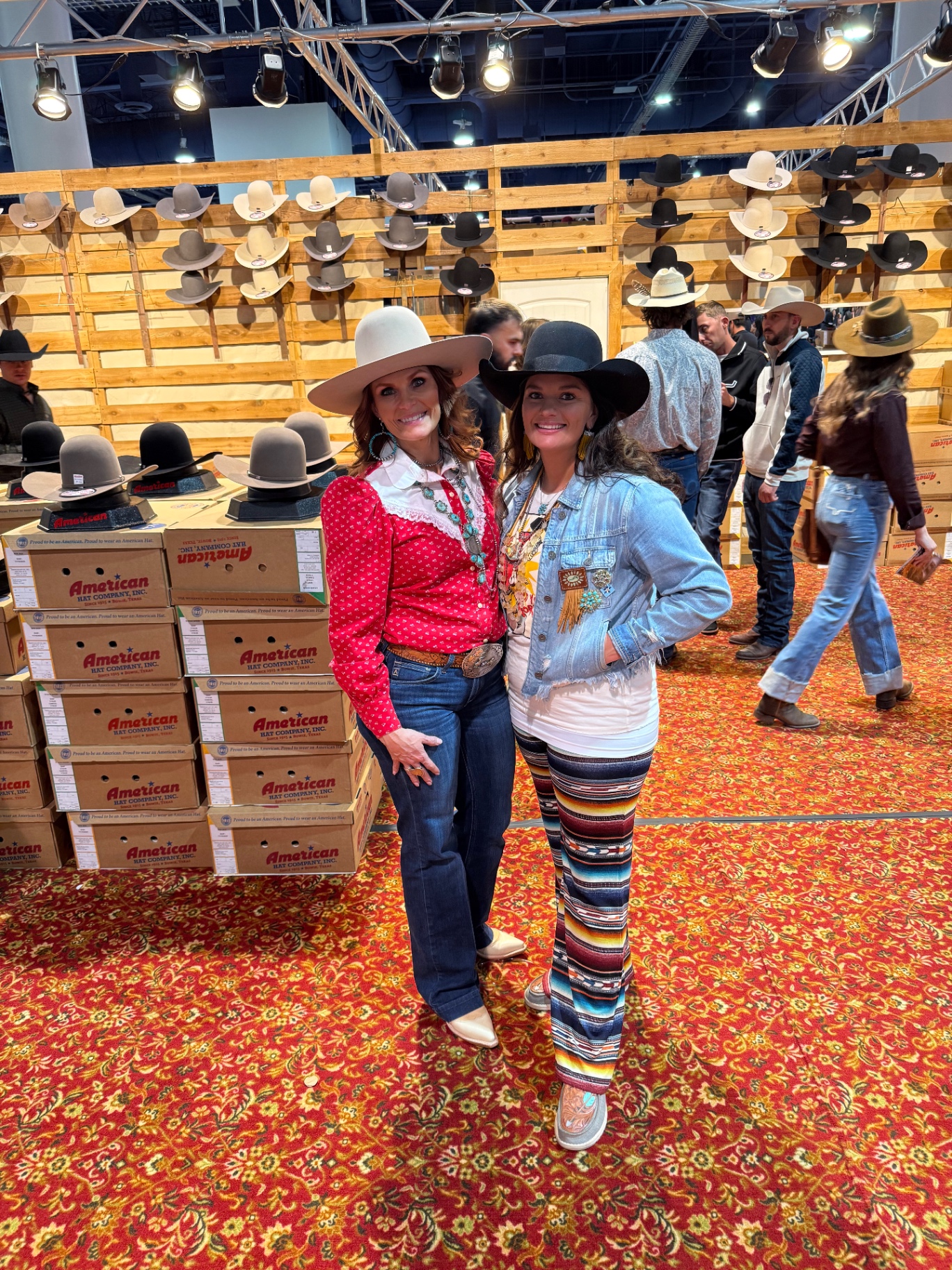 Western Trade Show Floor, western lifestyle event marketing and brand activation by Branded Arrow Marketing